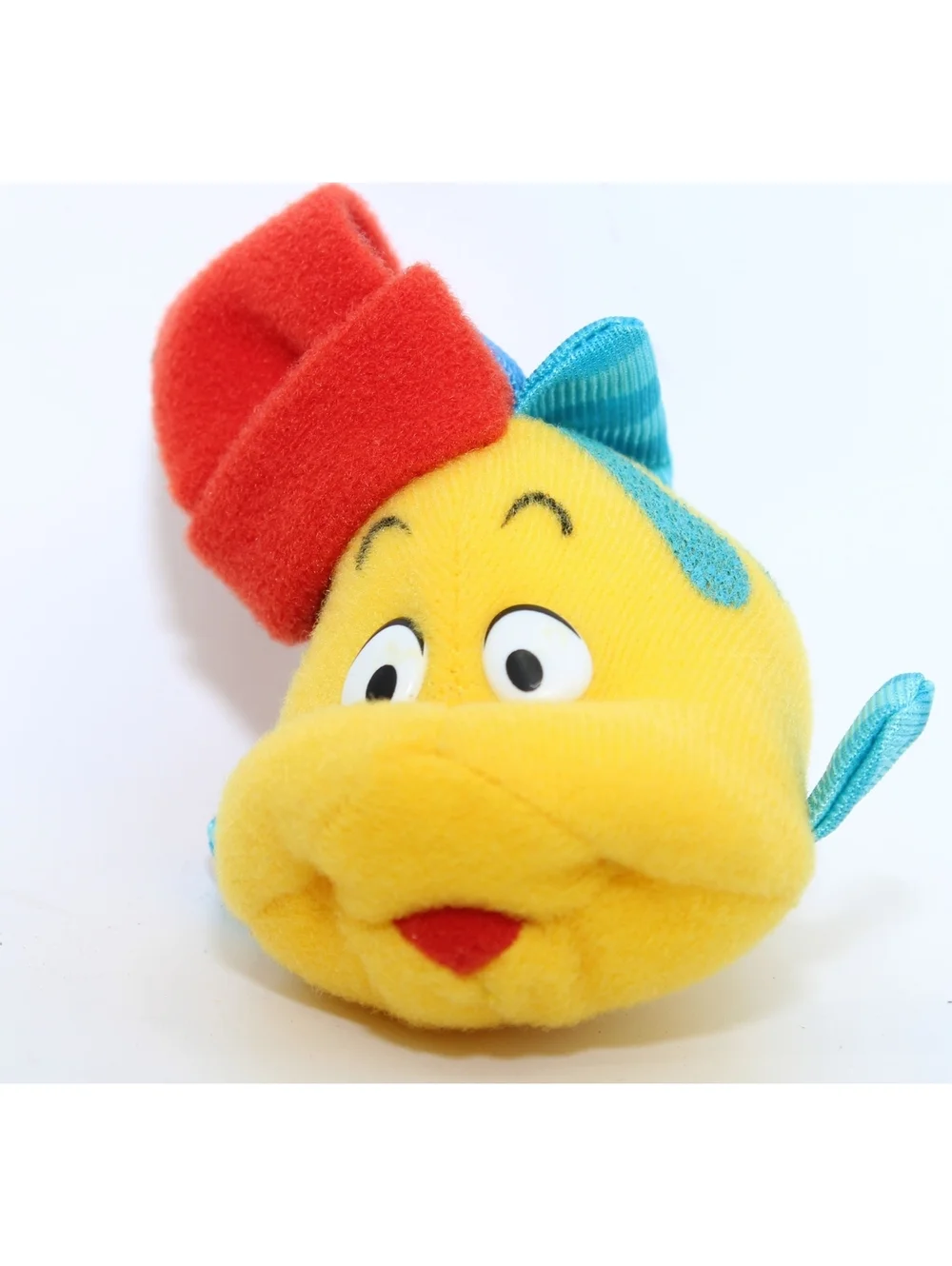 Vintage Disney Little Mermaid Holiday Flounder Plush McDonald's Happy Meal Toy